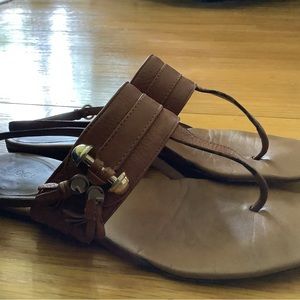 Gucci Leather Sandals